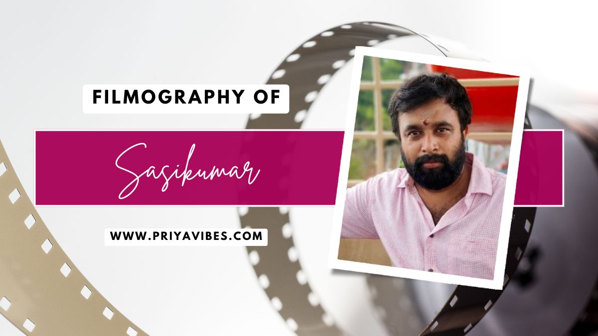 Sasikumar Movies List