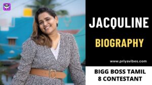 Jacquline Bigg Boss Tamil