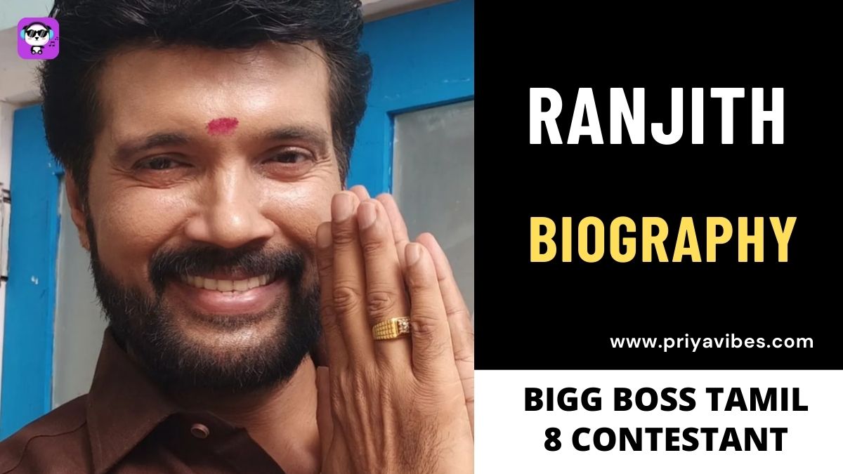 Ranjith Bigg Boss Tamil