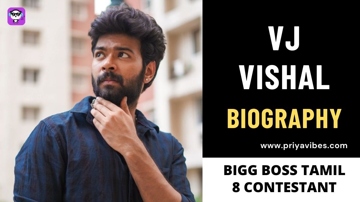 VJ Vishal Bigg Boss Tamil 8