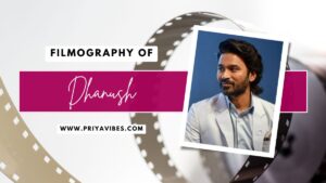 Dhanush Filmography