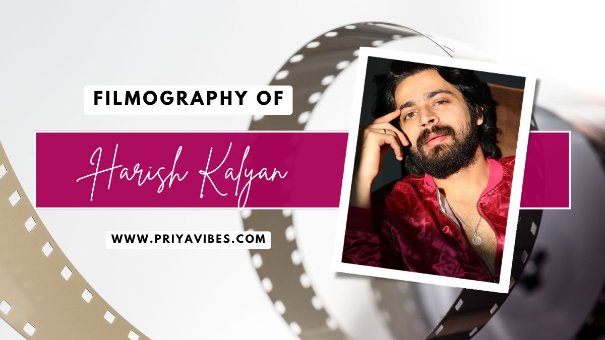 Harish Kalyan Filmography