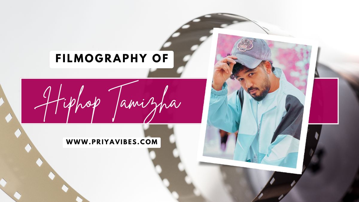 Hiphop Tamizha Filmography