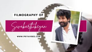 Sivakarthikeyan Filmography