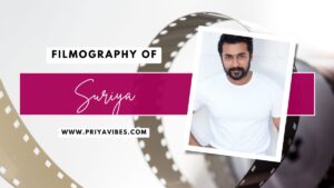 Suriya Filmography