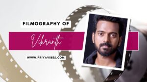 Vikranth Filmography