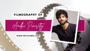 Aadhi Pinisetty Filmography